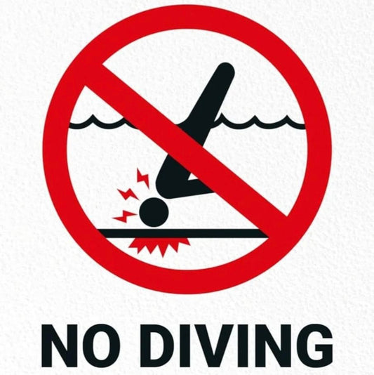 No Diving